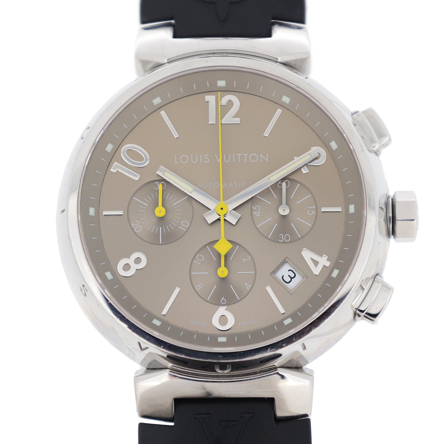 LOUIS VUITTON ルイ・ヴィトン タンブール クロノ Q1122 メンズ 腕時計
LV