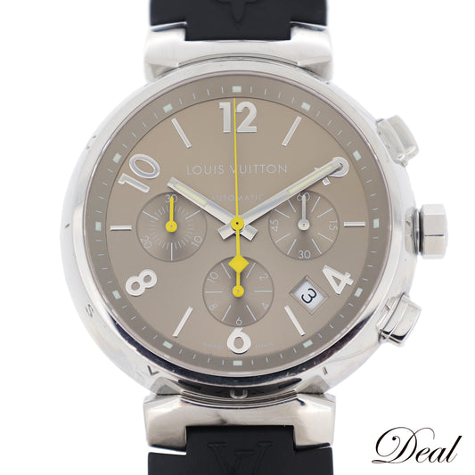 LOUIS VUITTON ルイ・ヴィトン タンブール クロノ Q1122 メンズ 腕時計
LV