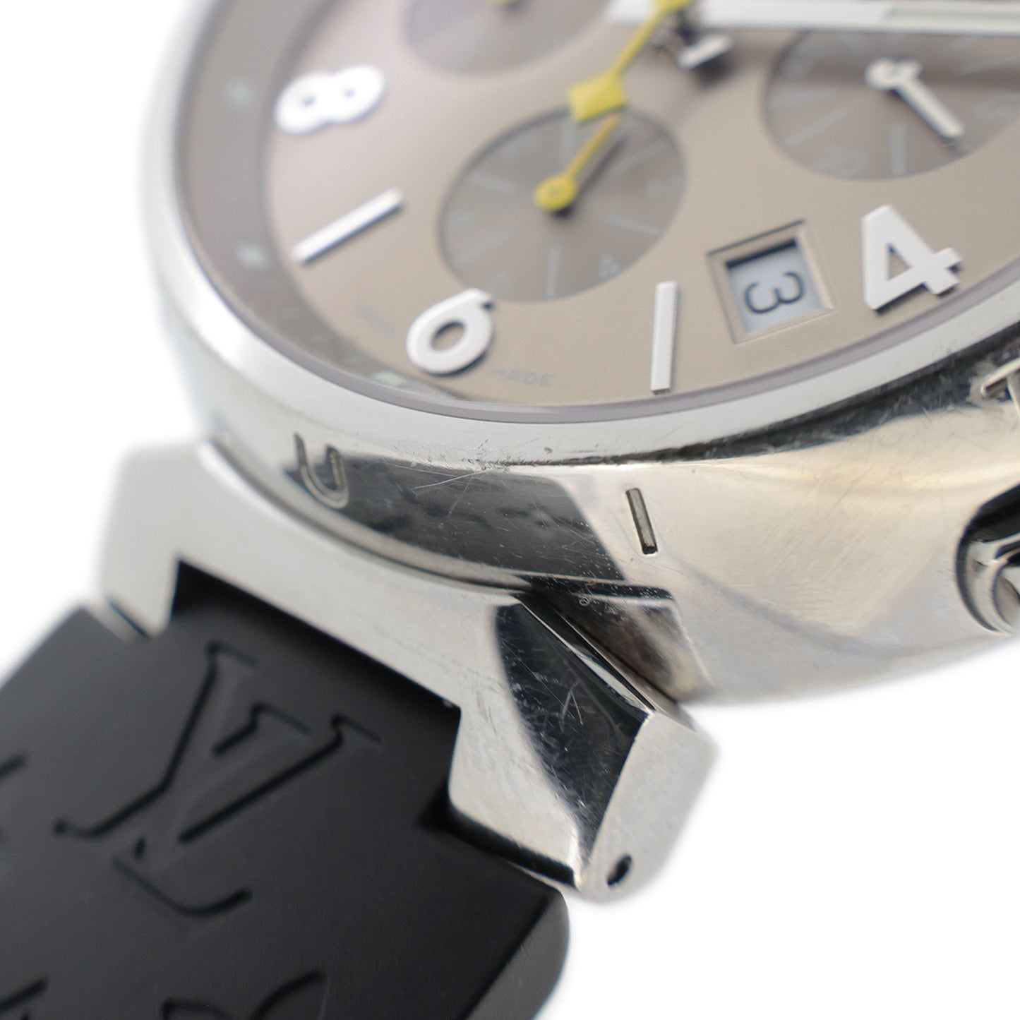 LOUIS VUITTON ルイ・ヴィトン タンブール クロノ Q1122 メンズ 腕時計
LV