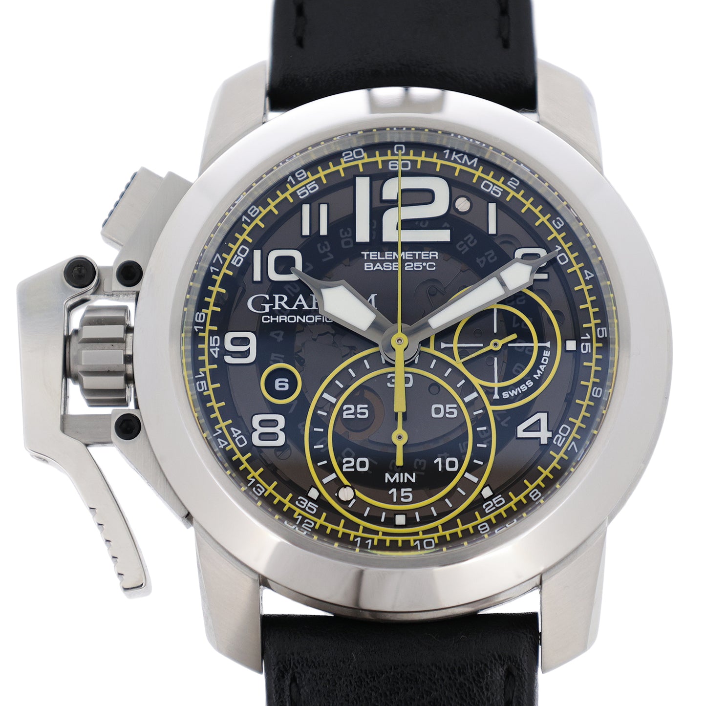 GRAHAM グラハム クロノファイター オーバーサイズ 2CCAS.B16A メンズ 腕時計