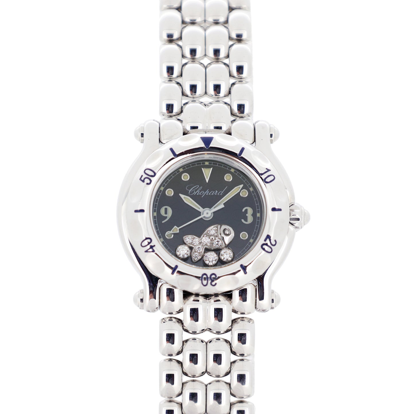 Chopard ショパール ハッピースポーツ フィッシュ ダイヤ 27/8926 レディース 腕時計