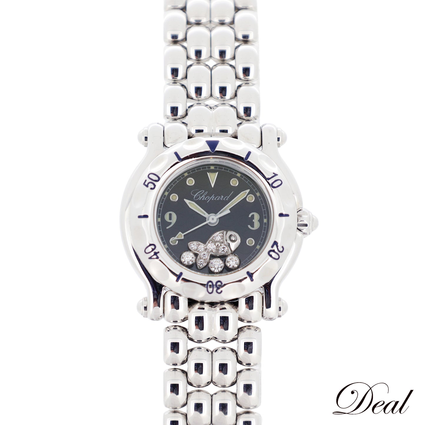 Chopard ショパール ハッピースポーツ フィッシュ ダイヤ 27/8926 レディース 腕時計
