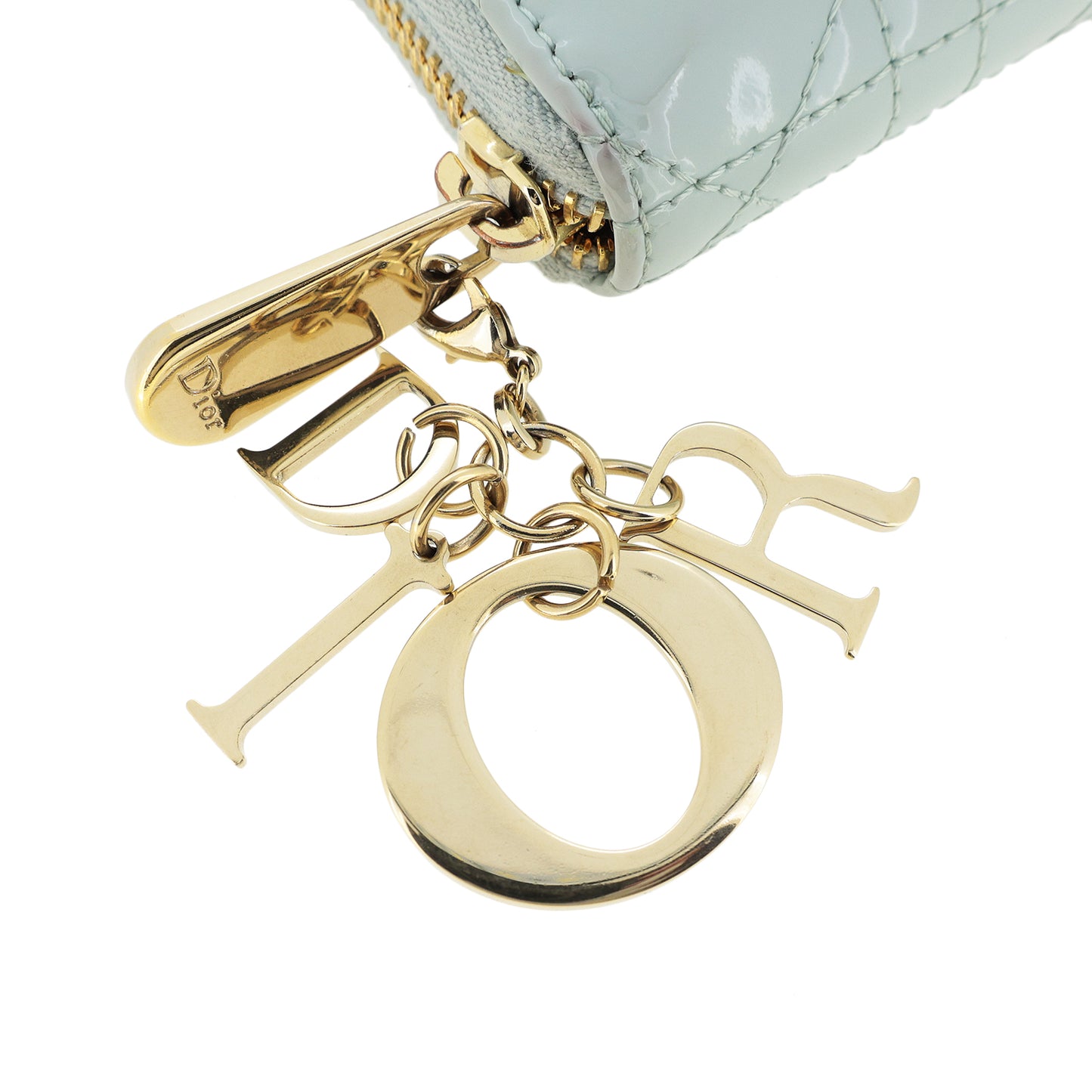 DIOR ディオール カナージュ 33-MA-0253 ブルー レディース 長財布