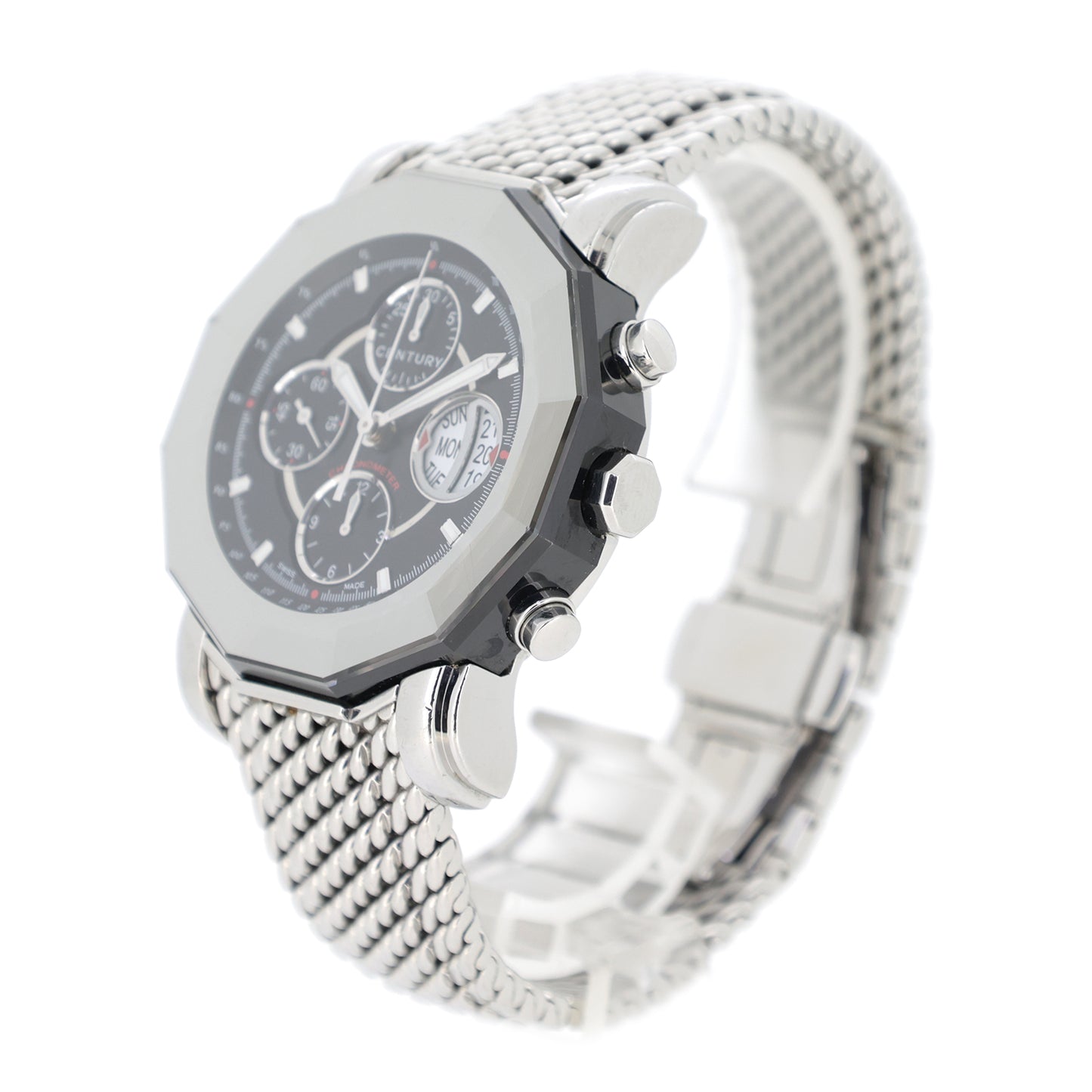 CENTURY センチュリー プライムタイム クロノグラフ エゴス デイ&デイト 606.7.D.50D.12.SM メンズ 腕時計