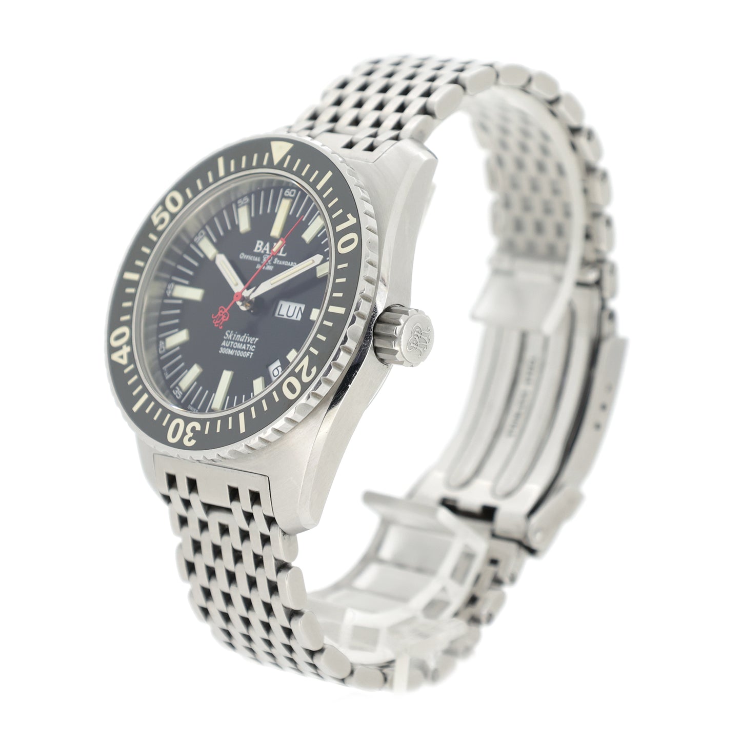 BALL WATCH ボールウォッチ エンジニアマスターll スキンダイバー DM2108A-SJ-BK メンズ 腕時計