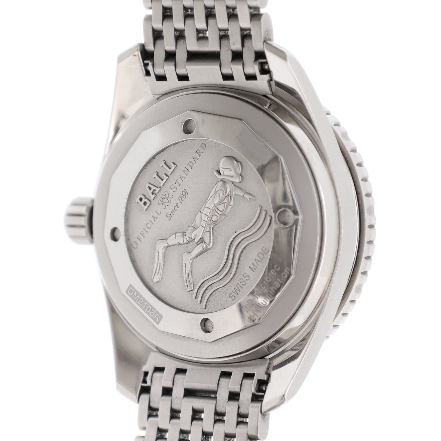 BALL WATCH ボールウォッチ エンジニアマスターll スキンダイバー DM2108A-SJ-BK メンズ 腕時計