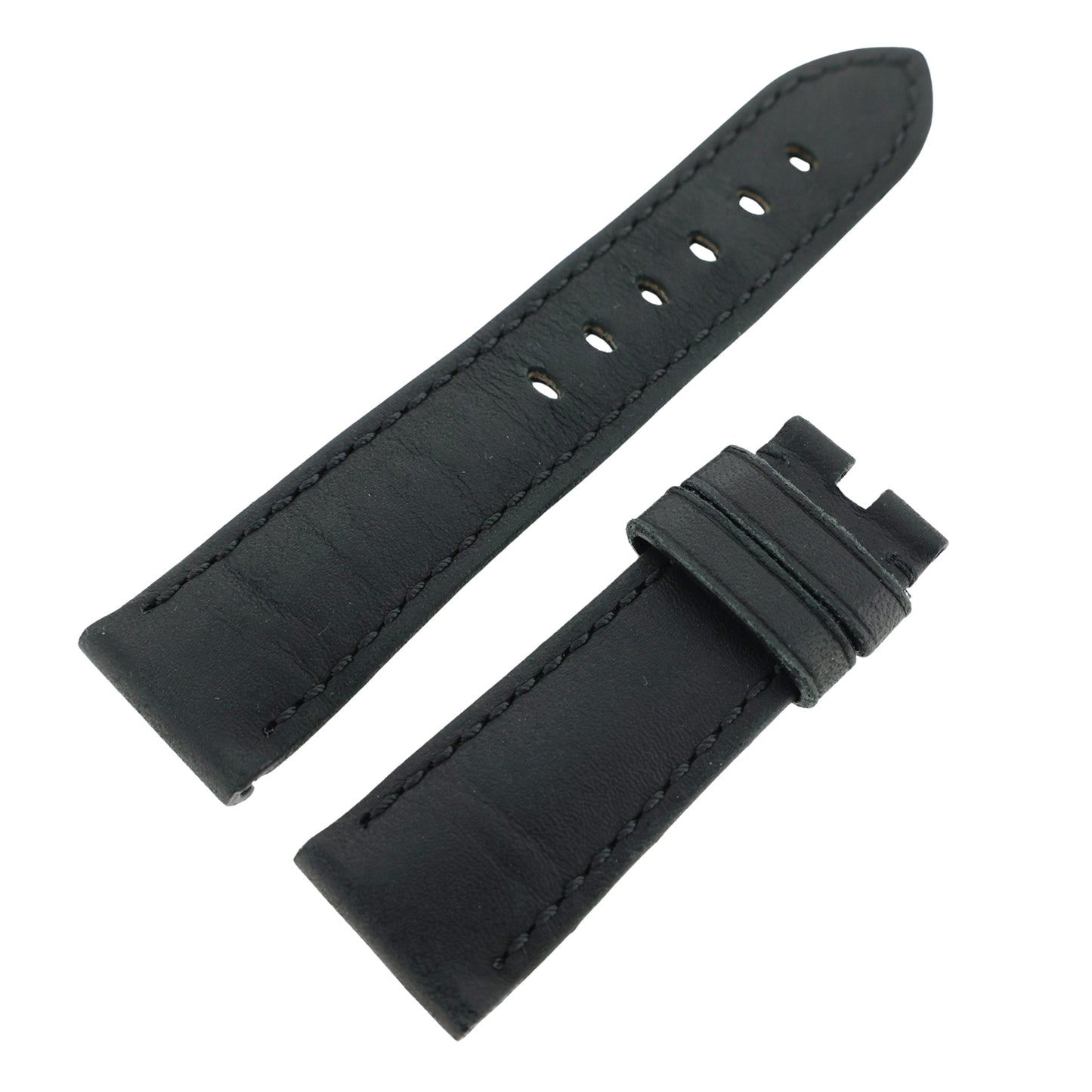 PANERAI パネライ 純正 レザーベルト ルミノール ドゥエ用 ブラック メンズ 時計ベルト