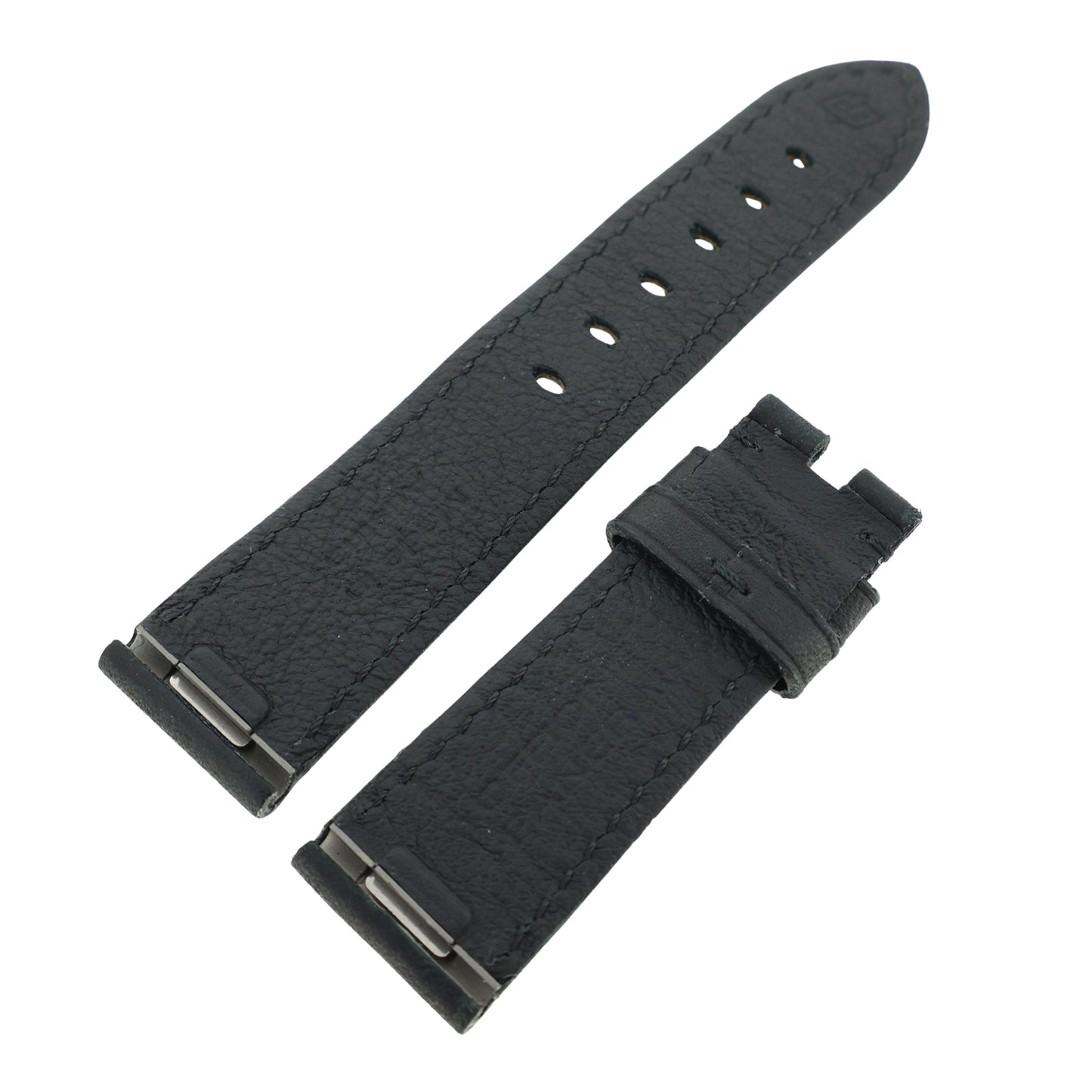 PANERAI パネライ 純正 レザーベルト ルミノール ドゥエ用 ブラック メンズ 時計ベルト