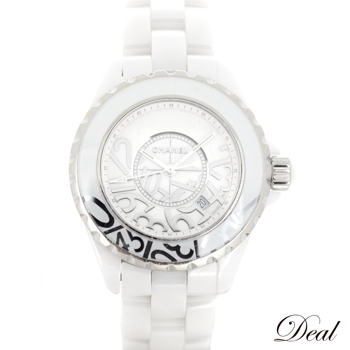 世界1200本限定 CHANEL シャネル J12 グラフィティ 33mm H5239 レディース 腕時計