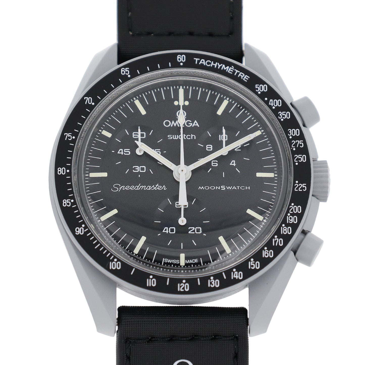 Swatch スウォッチ オメガ×スウォッチ ミッション トゥ ザ ムーン SO33M100 月 メンズ 腕時計