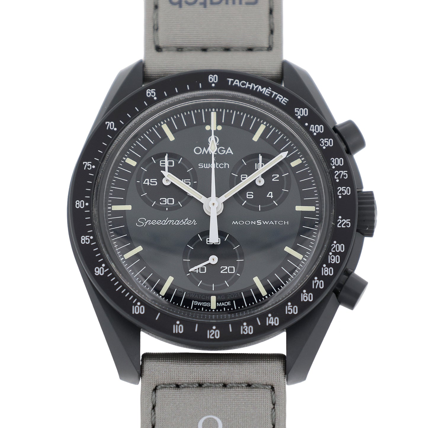 Swatch スウォッチ オメガ×スウォッチ ムーンスウォッチ ミッション トゥ マーキュリー SO33A100 メンズ 腕時計