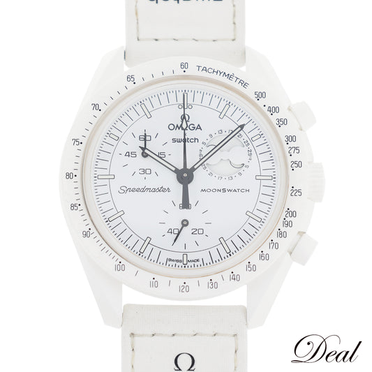 Swatch スウォッチ オメガ×スウォッチ ミッション トゥ ザ ムーン スヌーピー SO33W700 メンズ 腕時計