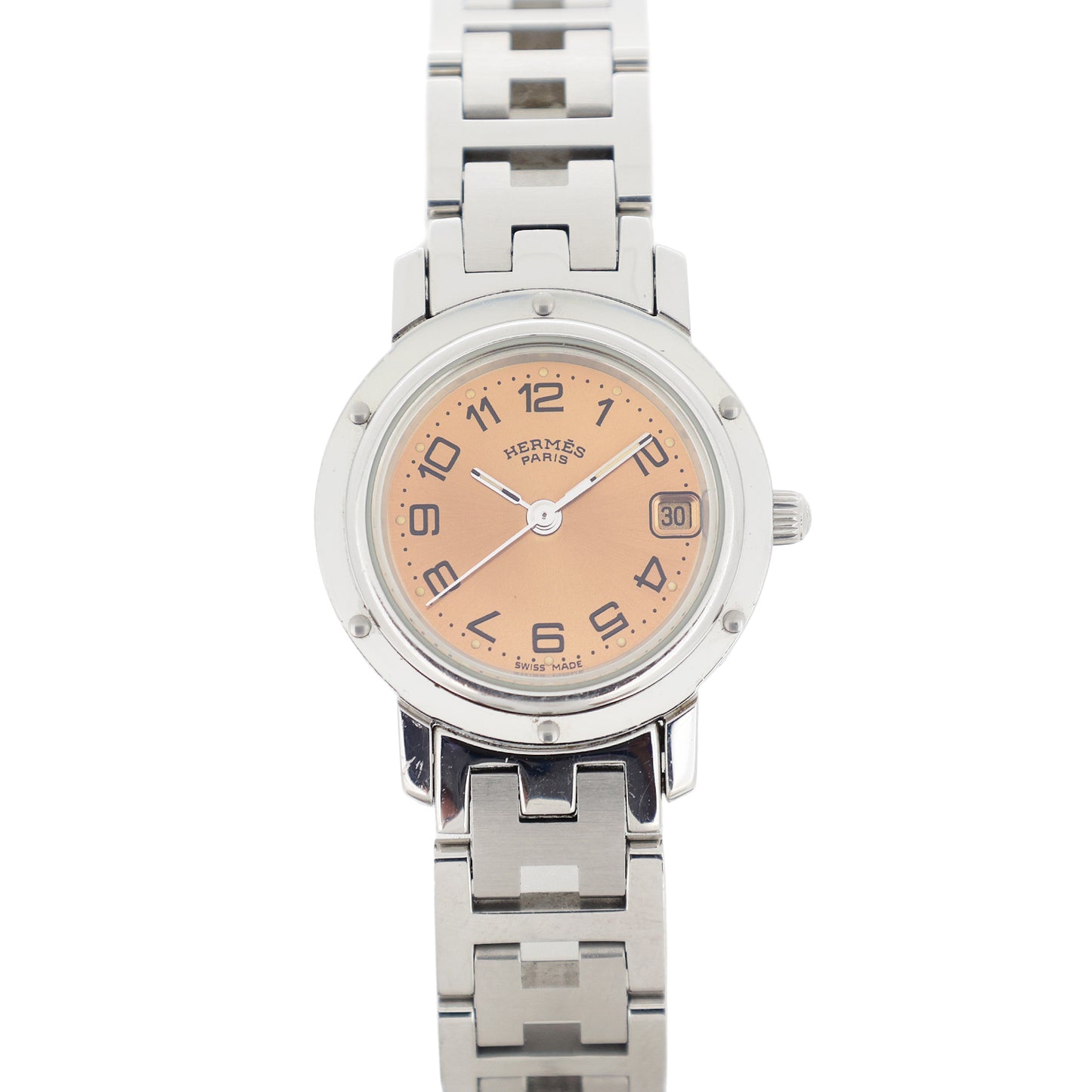 HERMES エルメス クリッパー CL4.210 レディース 腕時計