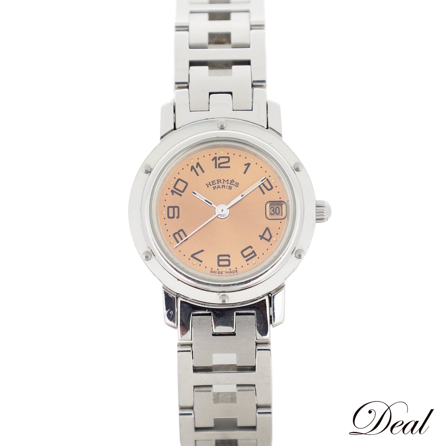 HERMES エルメス クリッパー CL4.210 レディース 腕時計