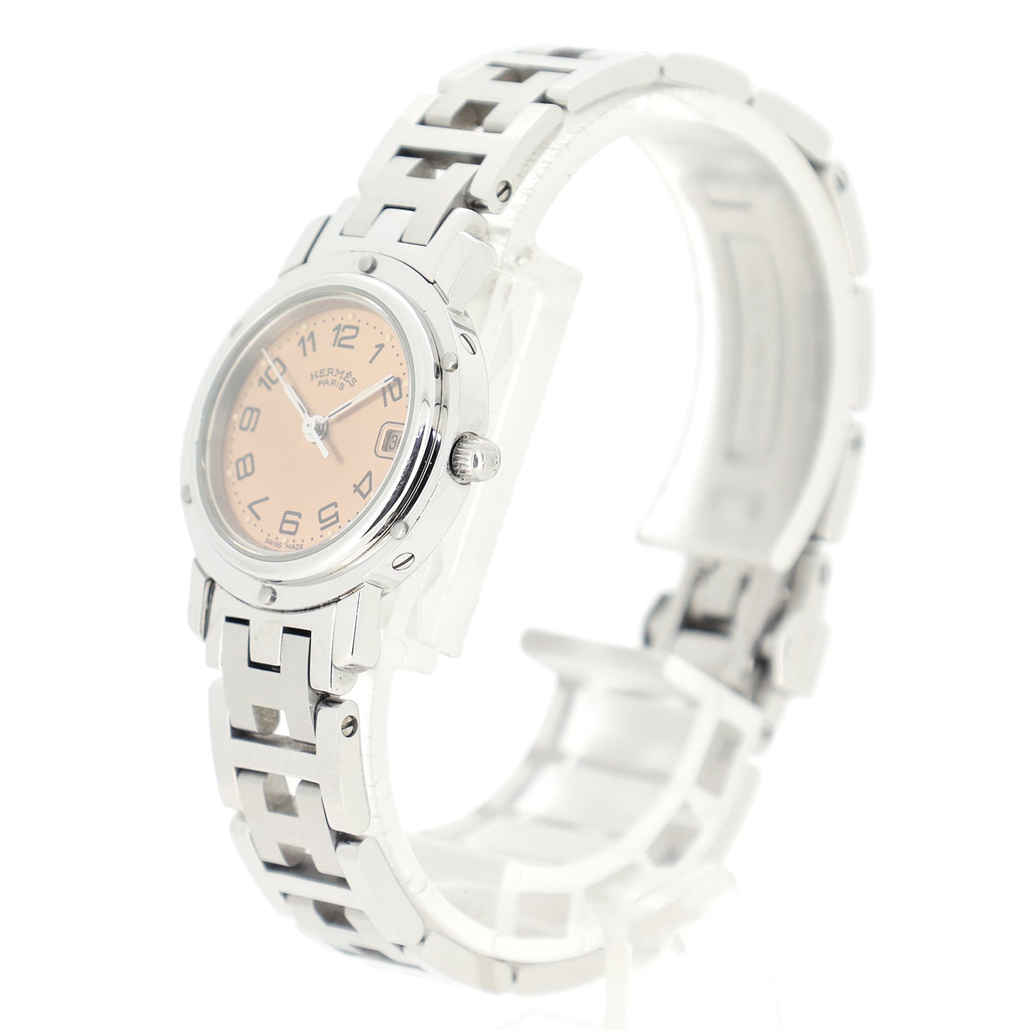 HERMES エルメス クリッパー CL4.210 レディース 腕時計
