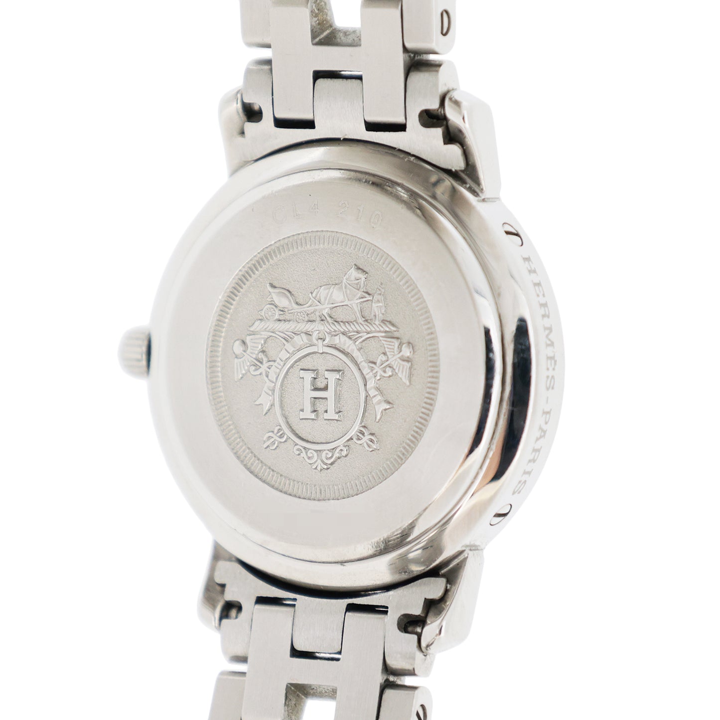 HERMES エルメス クリッパー CL4.210 レディース 腕時計