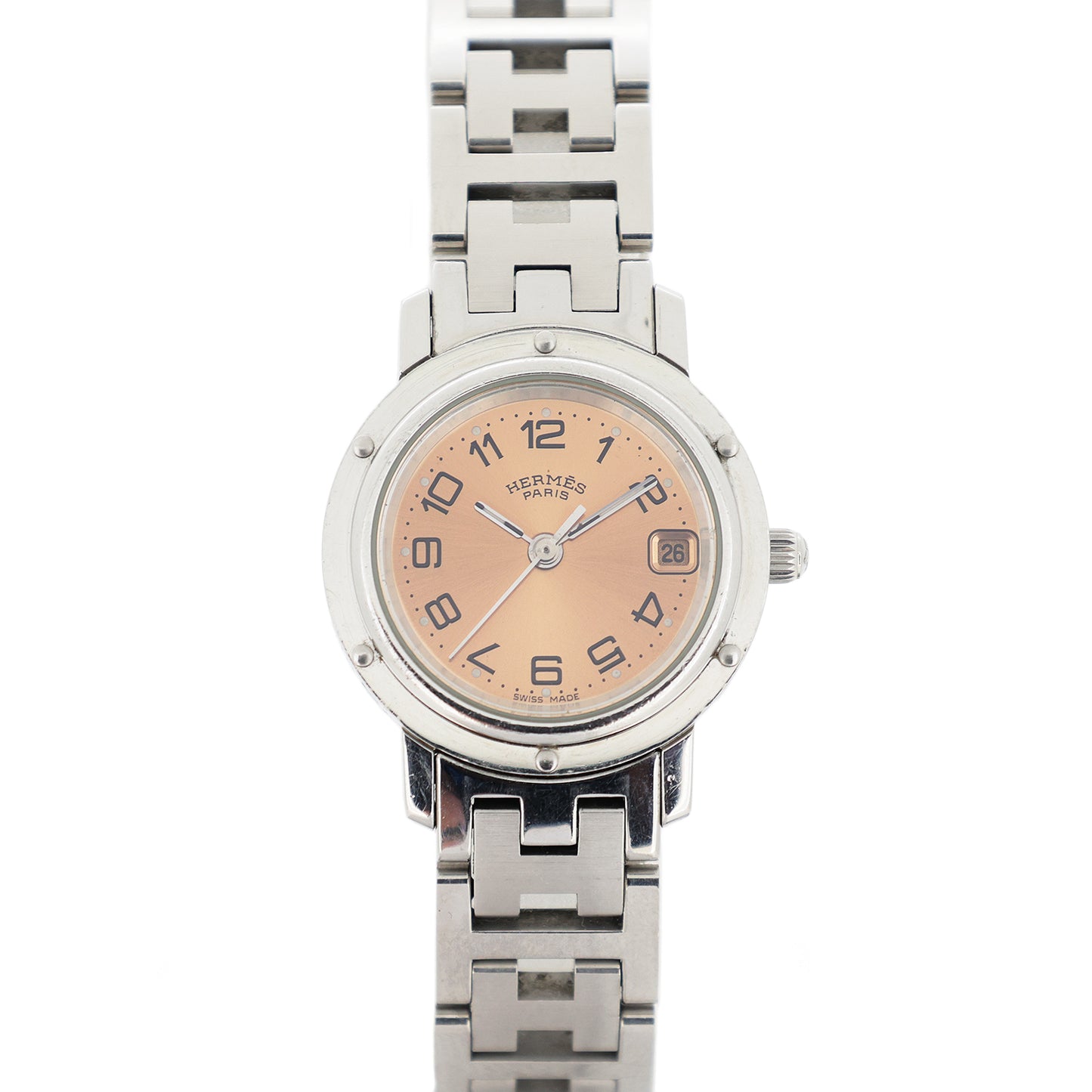 HERMES エルメス クリッパー CL4.210 レディース 腕時計