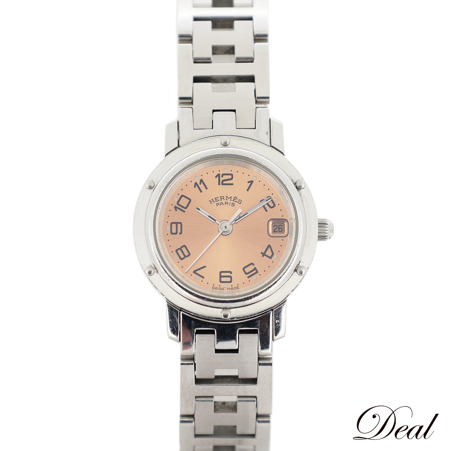 HERMES エルメス クリッパー CL4.210 レディース 腕時計