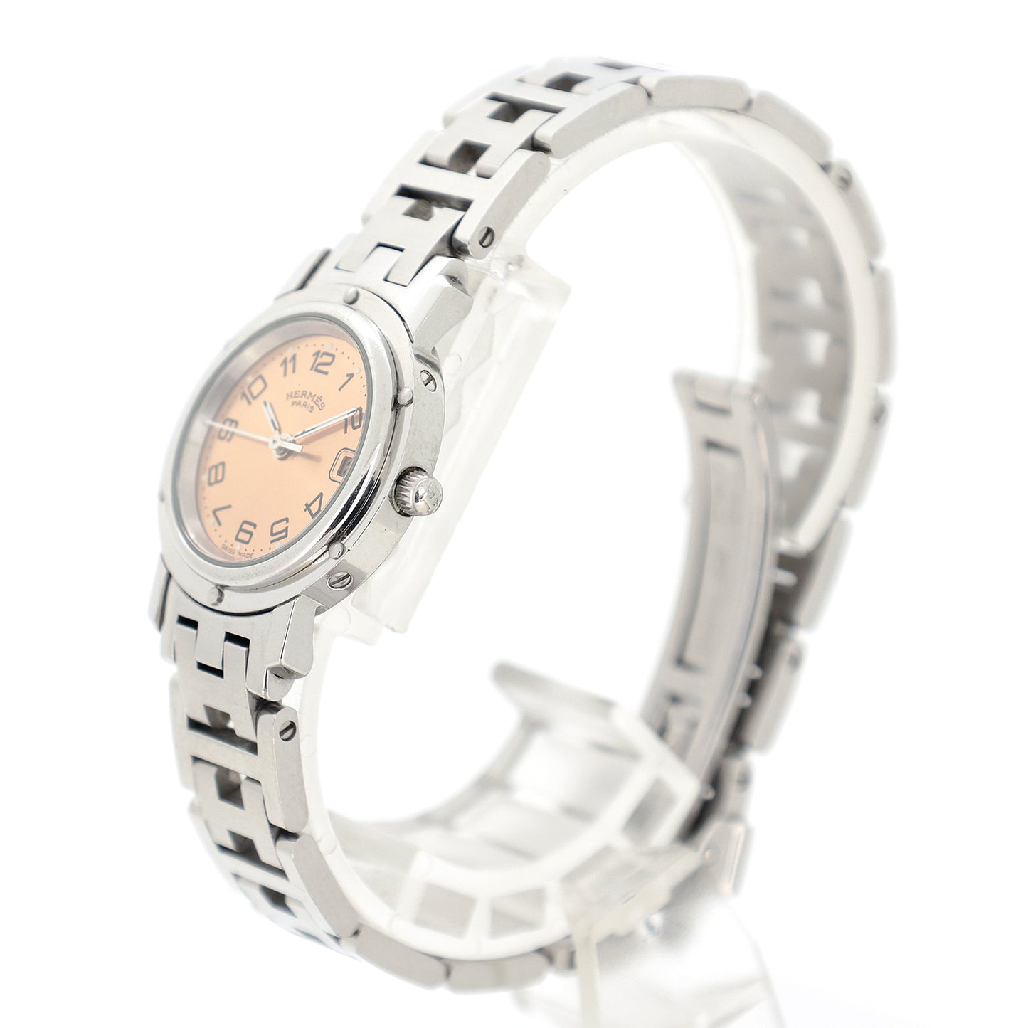 HERMES エルメス クリッパー CL4.210 レディース 腕時計