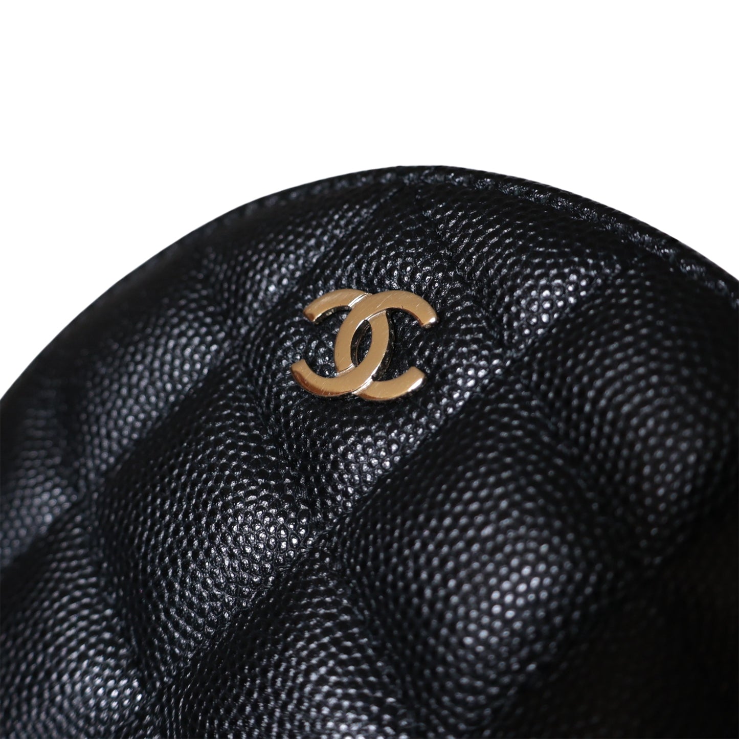 CHANEL シャネル マトラッセ ラウンド ミニ チェーン キャビアスキン ブラック レディース ショルダーバッグ