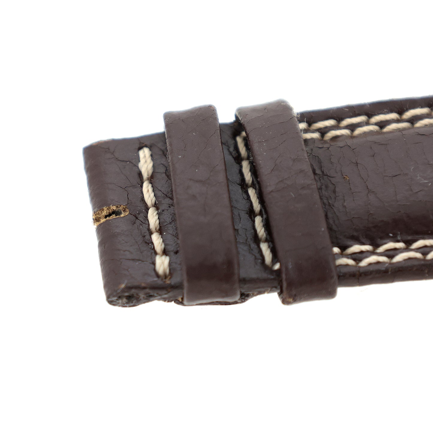 JAEGER LECOULTRE ジャガールクルト 純正 レザーベルト 21mm ブラウン メンズ 時計ベルト