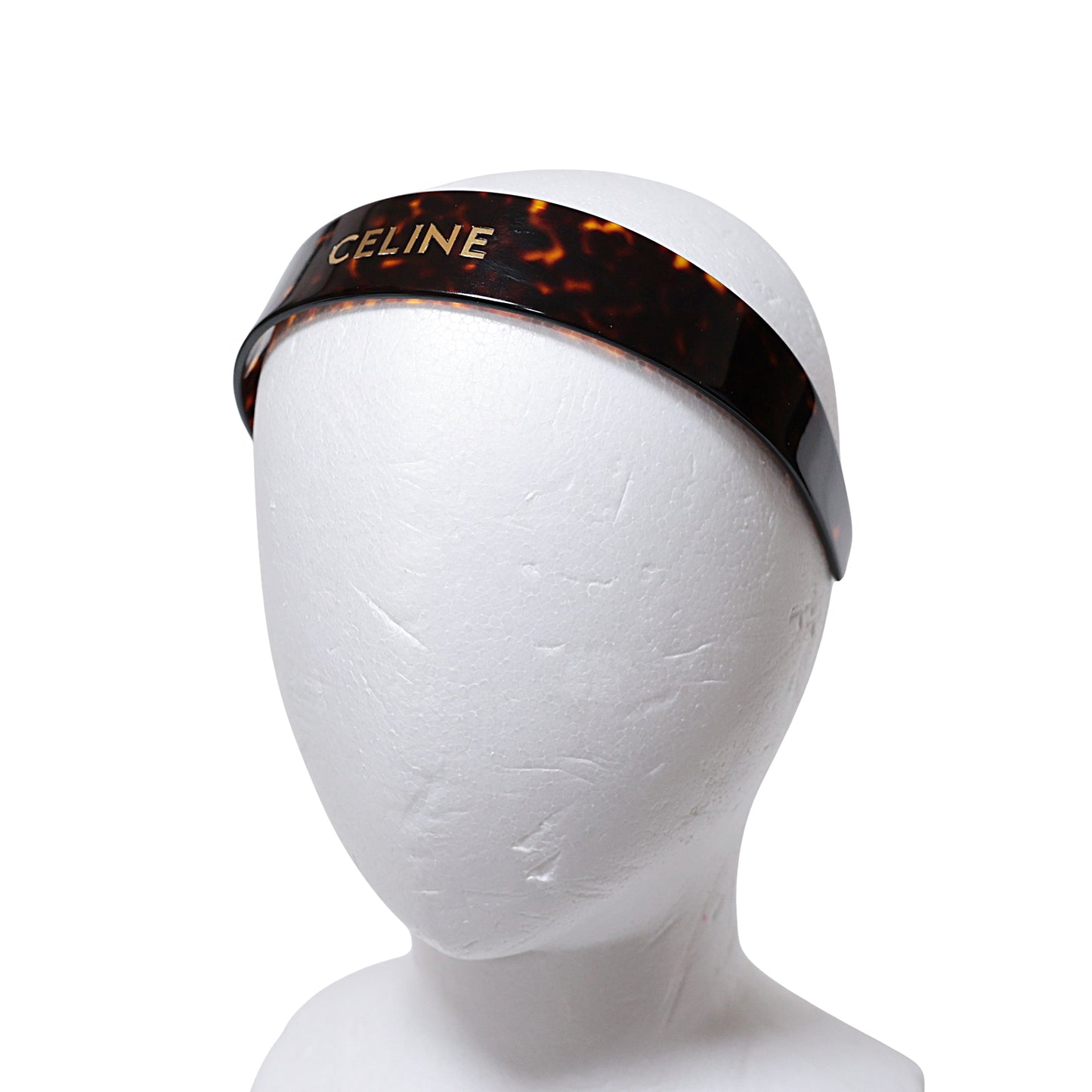 CELINE セリーヌ ロゴ ヘッドバンド 46Y376CEA.19AG ブラウン レディース カチューシャ