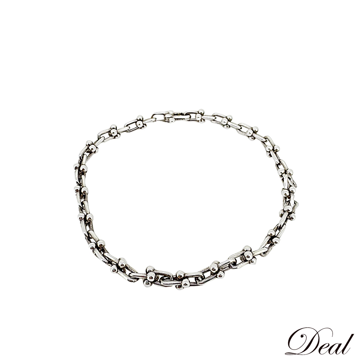 TIFFANY&Co. ティファニー ハードウエア マイクロ リンク スターリングシルバー シルバー レディース ブレスレット