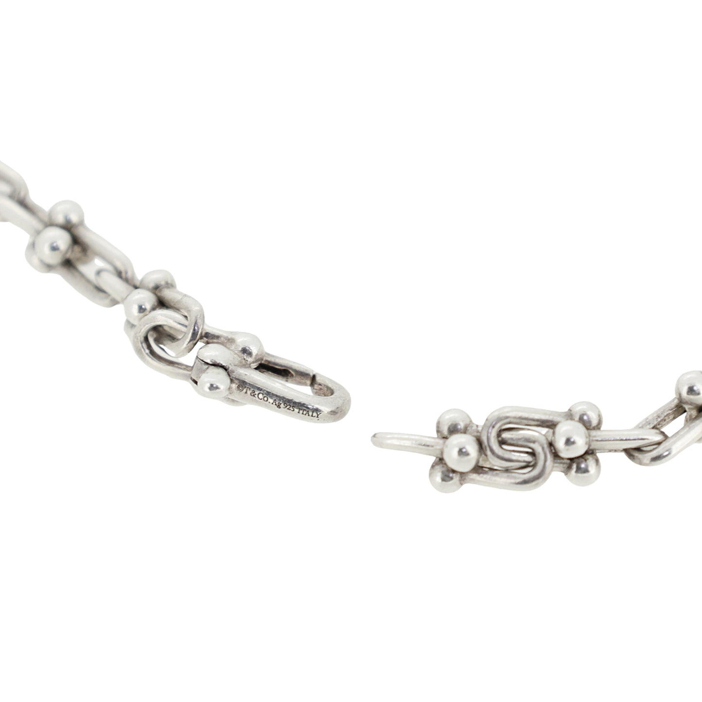 TIFFANY&Co. ティファニー ハードウエア マイクロ リンク スターリングシルバー シルバー レディース ブレスレット