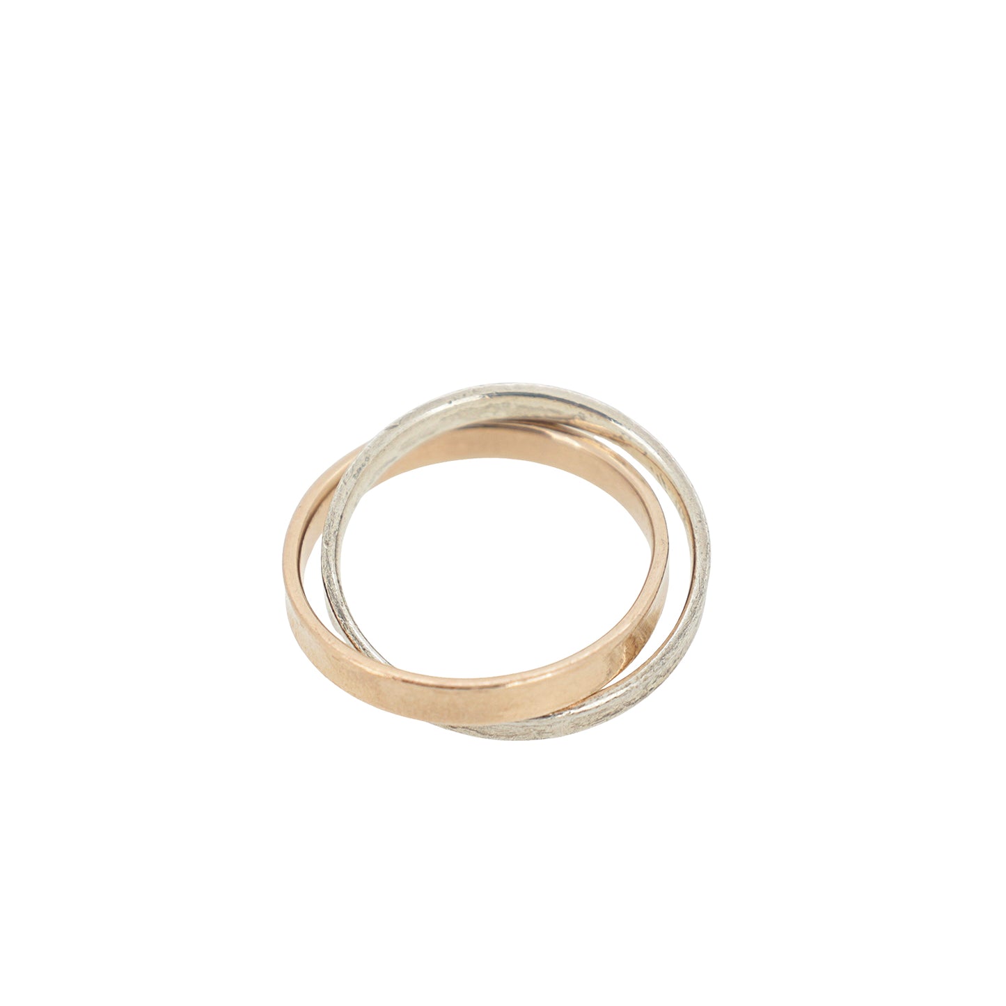 TIFFANY&Co. ティファニー 1837 インターロッキング サークル SV925 メタル シルバー メンズ リング 指輪