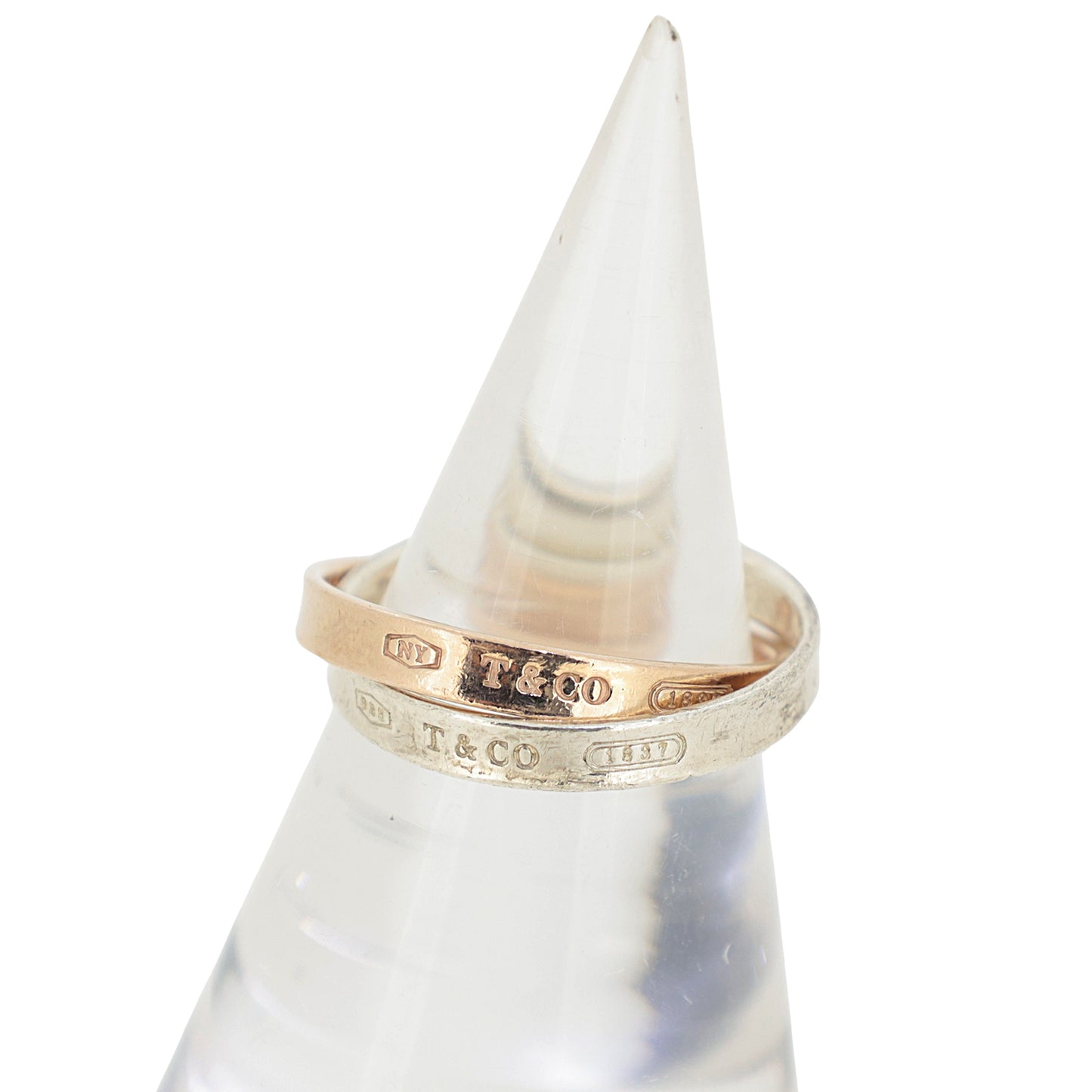 TIFFANY&Co. ティファニー 1837 インターロッキング サークル SV925 メタル シルバー メンズ リング 指輪