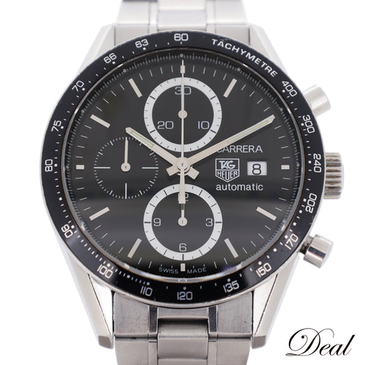 TAG HEUER タグホイヤー カレラ キャリバー16クロノグラフ CV2010.BA0786 メンズ 腕時計
