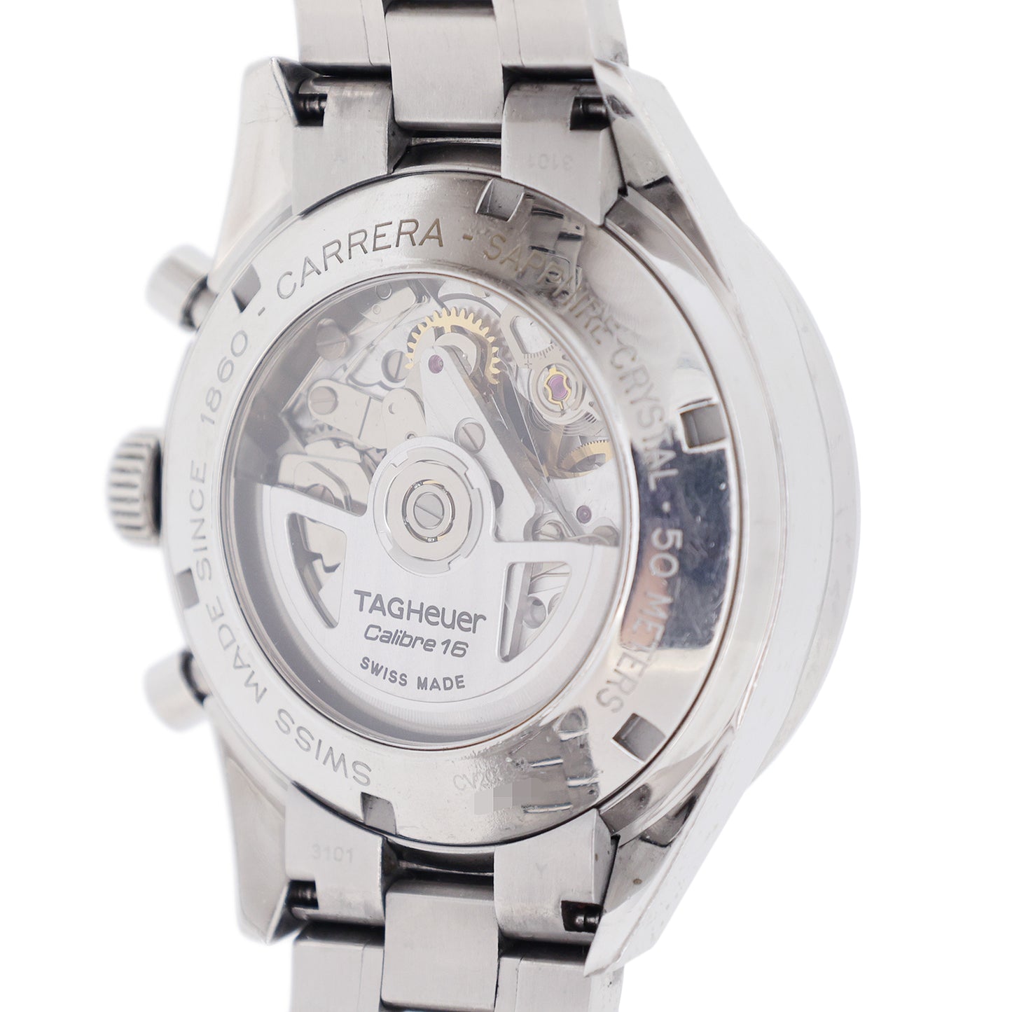 TAG HEUER タグホイヤー カレラ キャリバー16クロノグラフ CV2010.BA0786 メンズ 腕時計