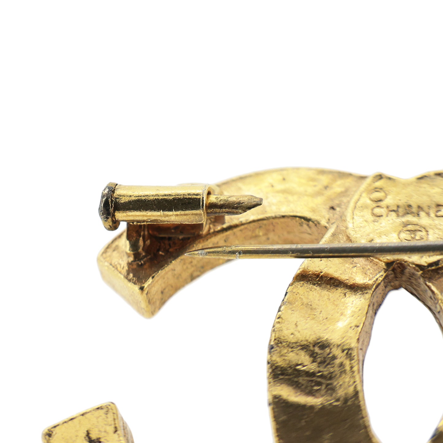 CHANEL シャネル ココマーク　ラインストーン ゴールド レディース ブローチ