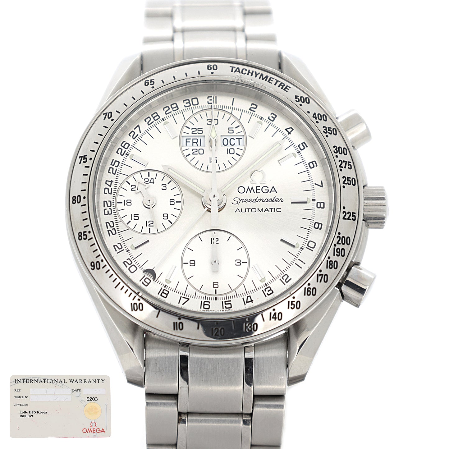 OMEGA オメガ スピードマスター デイデイト トリプルカレンダー 3523.30 メンズ 腕時計