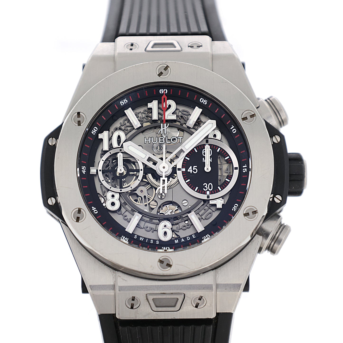 HUBLOT ウブロ ビッグバン ウニコ チタニウム 411.NX.1170.RX メンズ 腕時計