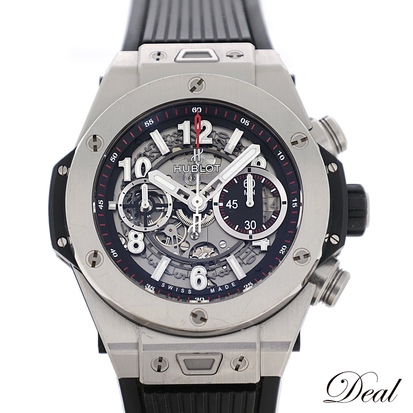 HUBLOT ウブロ ビッグバン ウニコ チタニウム 411.NX.1170.RX メンズ 腕時計