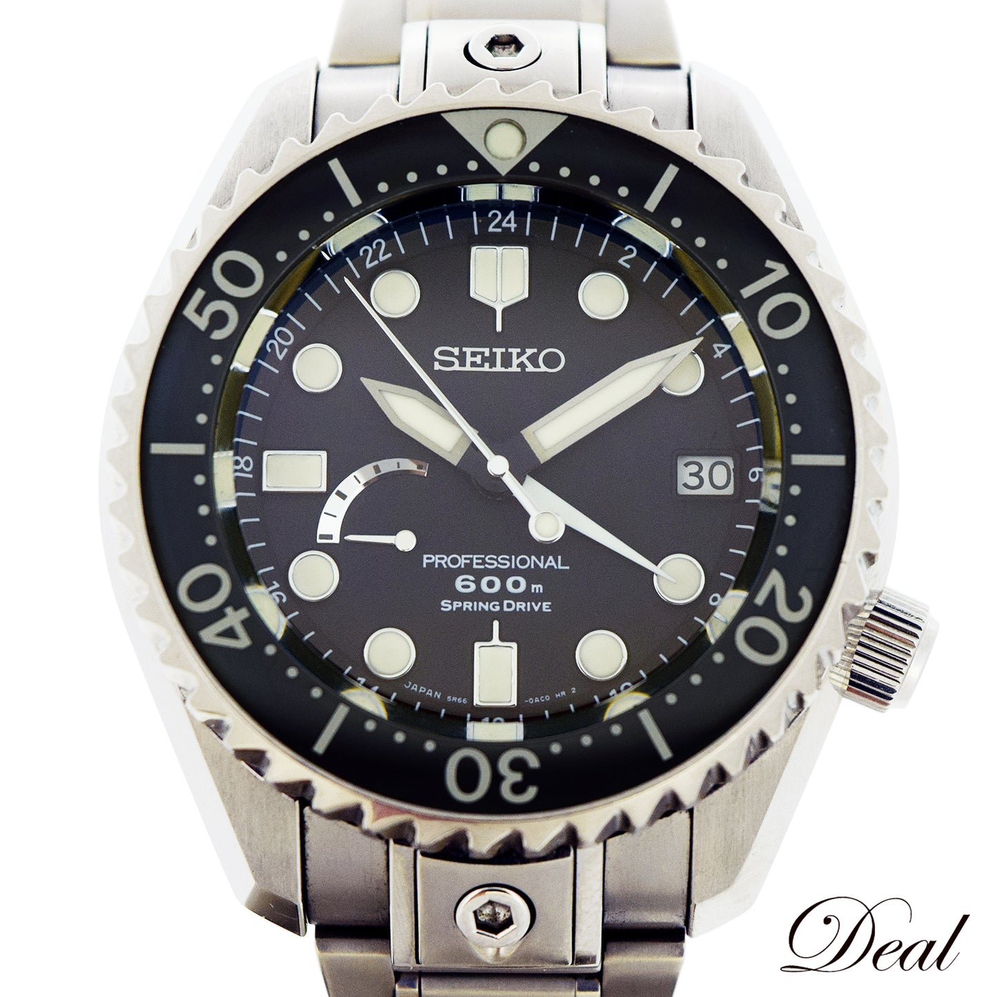 SEIKO セイコー プロスペックス マリンマスター プロフェッショナル 600m SBDB001 5R66-0AD0 スプリングドライブ メンズ 腕時計