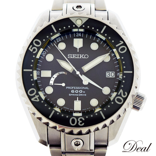 SEIKO セイコー プロスペックス マリンマスター プロフェッショナル 600m SBDB001 5R66-0AD0 スプリングドライブ メンズ 腕時計