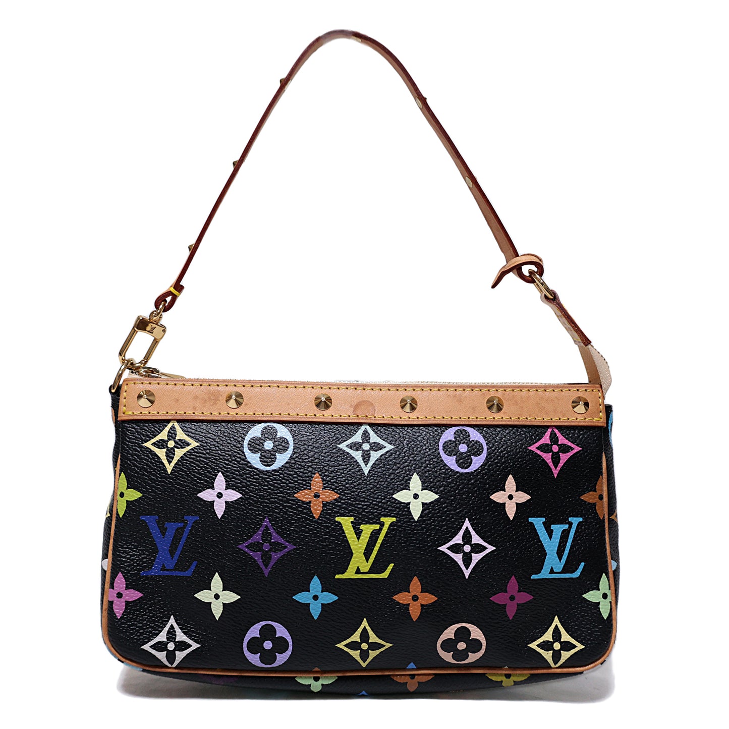 LOUIS VUITTON ルイ・ヴィトン マルチカラー ポシェット アクセソワール M92648 ブラック レディース ハンドバッグ
LV