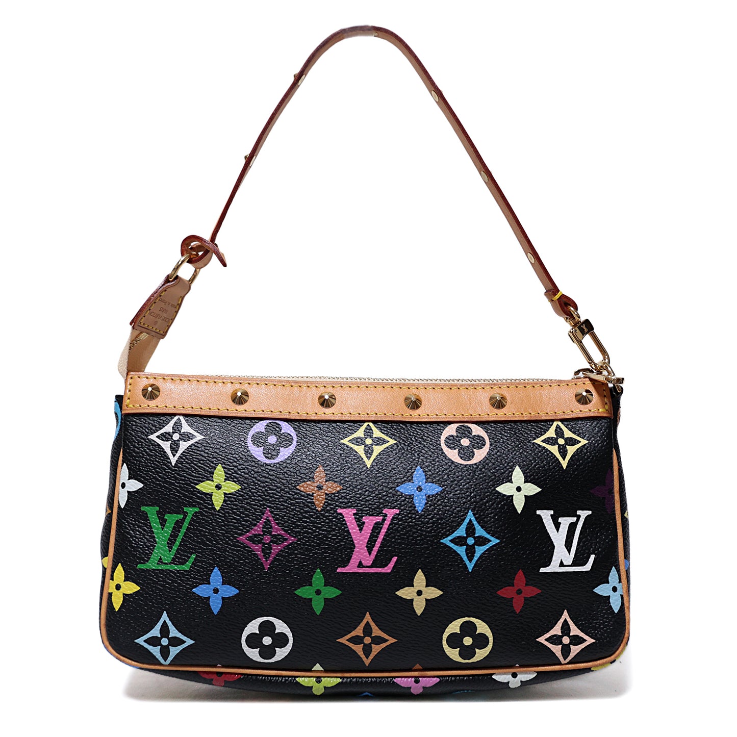 LOUIS VUITTON ルイ・ヴィトン マルチカラー ポシェット アクセソワール M92648 ブラック レディース ハンドバッグ
LV