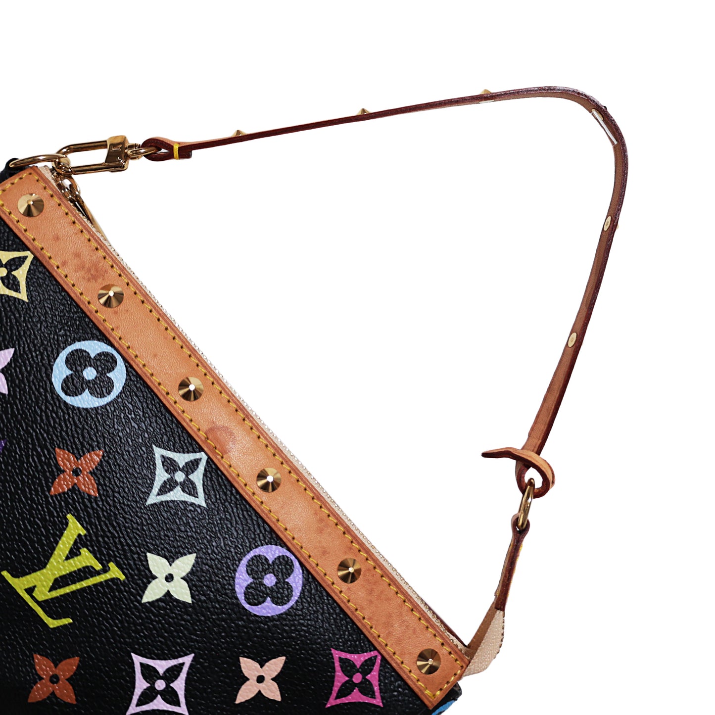 LOUIS VUITTON ルイ・ヴィトン マルチカラー ポシェット アクセソワール M92648 ブラック レディース ハンドバッグ
LV