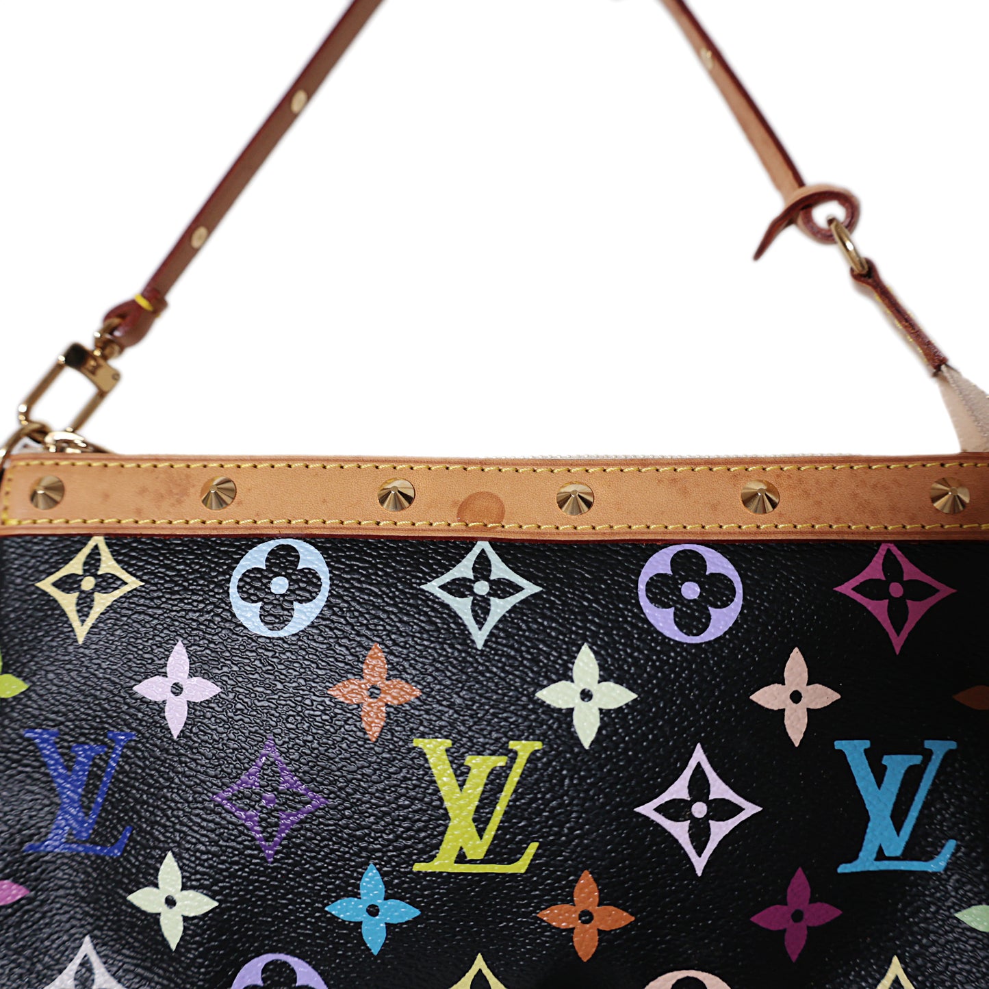 LOUIS VUITTON ルイ・ヴィトン マルチカラー ポシェット アクセソワール M92648 ブラック レディース ハンドバッグ
LV