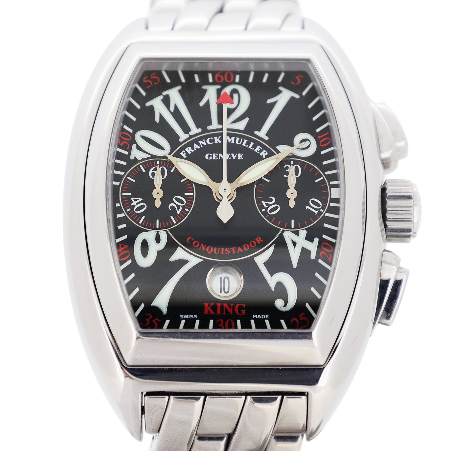 FRANCK MULLER フランクミュラー コンキスタドール クロノ 8002CC KING メンズ 腕時計
