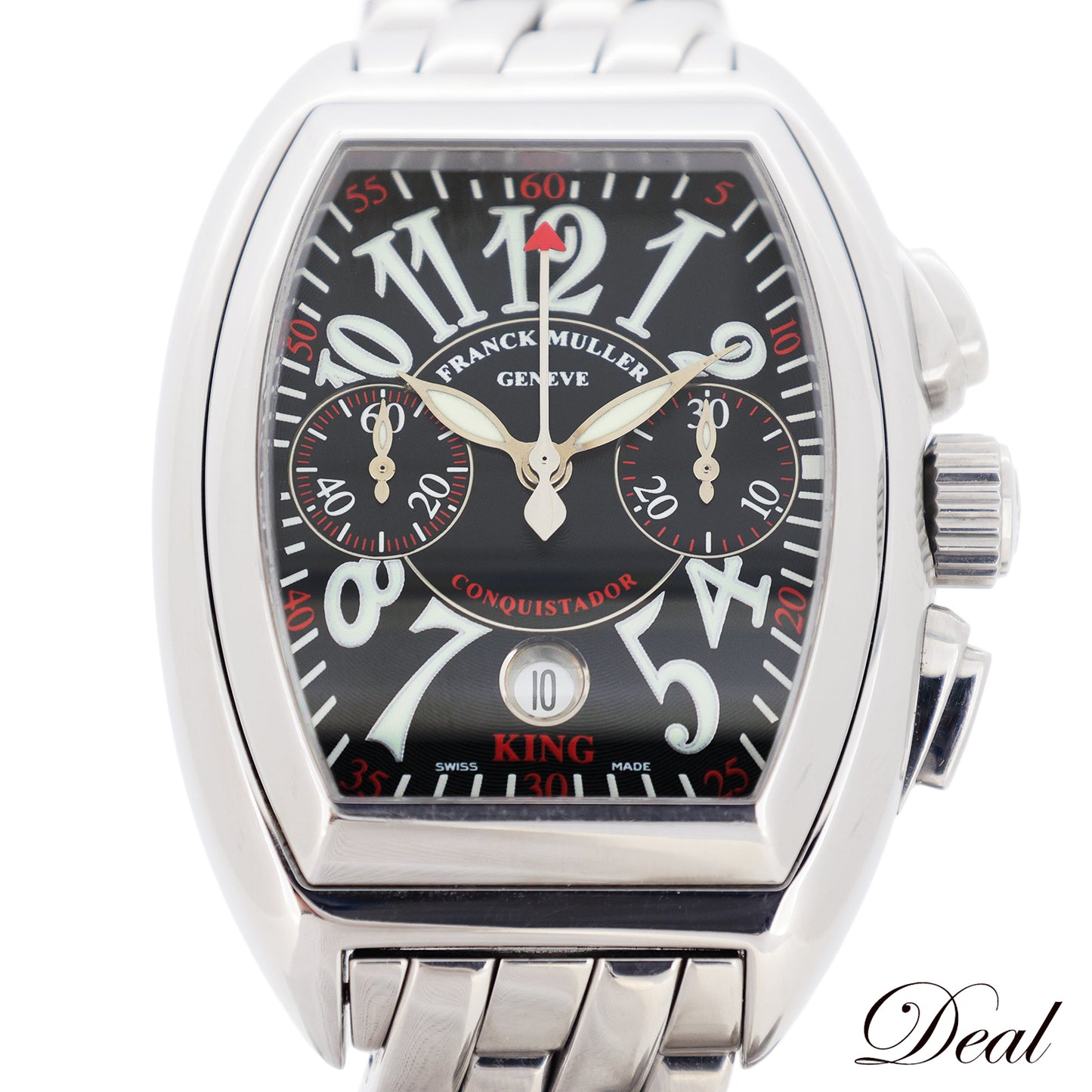 FRANCK MULLER フランクミュラー コンキスタドール クロノ 8002CC KING メンズ 腕時計
