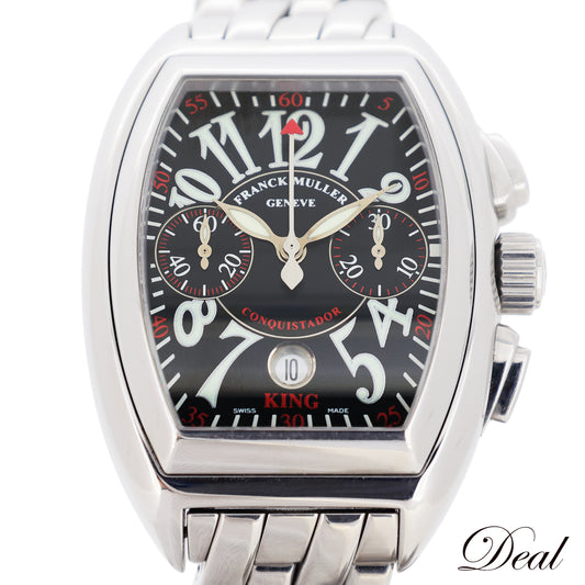 FRANCK MULLER フランクミュラー コンキスタドール クロノ 8002CC KING メンズ 腕時計