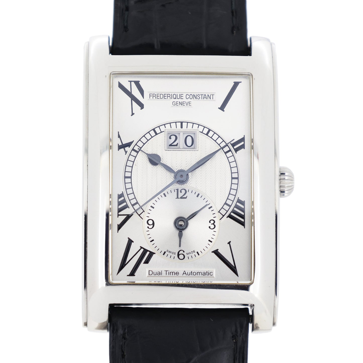 FREDERIQUE CONSTANT フレデリック・コンスタント カレ ビッグデイト デュアルタイム FC-325X4C124/5/6 メンズ 腕時計