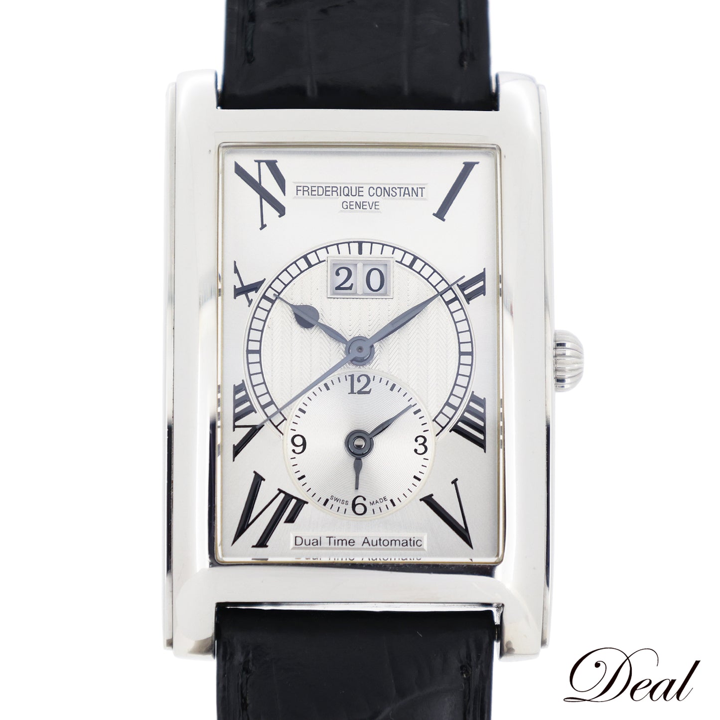 FREDERIQUE CONSTANT フレデリック・コンスタント カレ ビッグデイト デュアルタイム FC-325X4C124/5/6 メンズ 腕時計