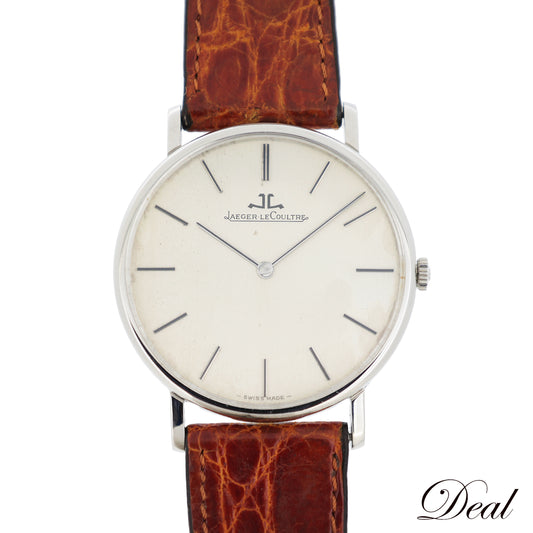 JAEGER LECOULTRE ジャガールクルト ラウンド ウルトラスリム 9226.42 ヴィンテージ メンズ 腕時計