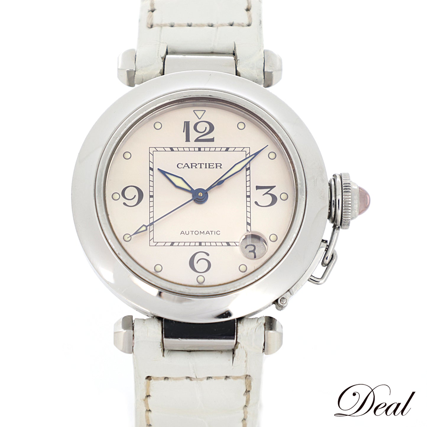 Cartier カルティエ パシャC 2003年クリスマス限定 W3106499 ピンクシェル ユニセックス レディース 腕時計