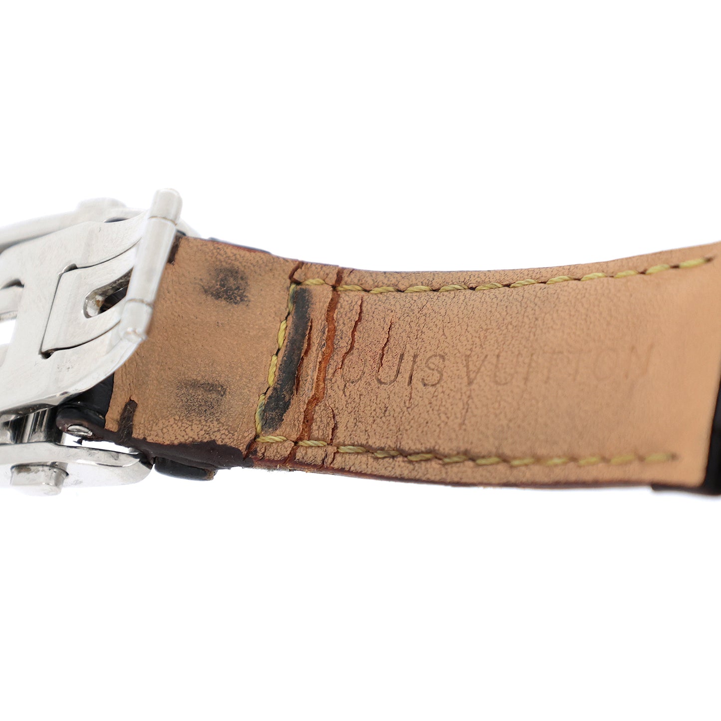 LOUIS VUITTON ルイ・ヴィトン タンブール クロノ Q1121 メンズ 腕時計
LV